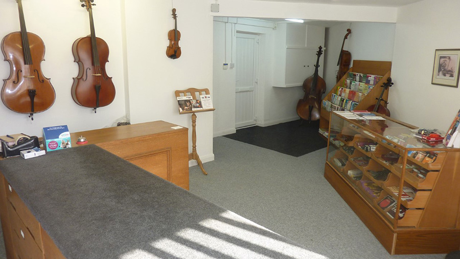 The Violin Shop The Shop