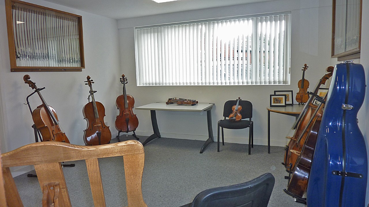 The Violin Shop The Shop